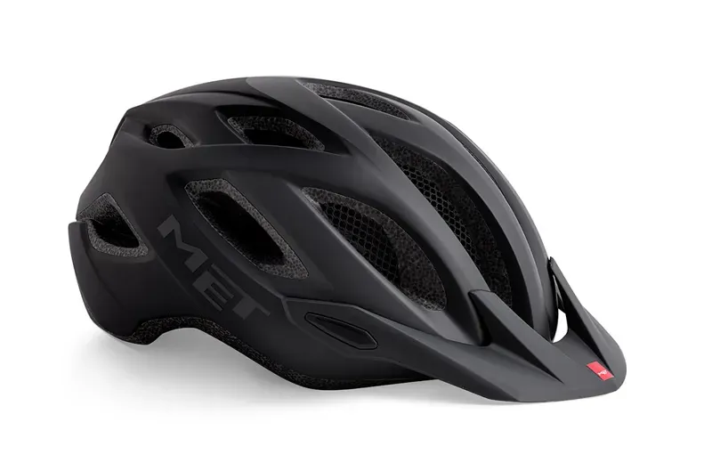 MET Crossover Helmet in Black