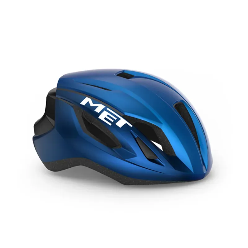 Met Strale Helmet in Metallic Blue