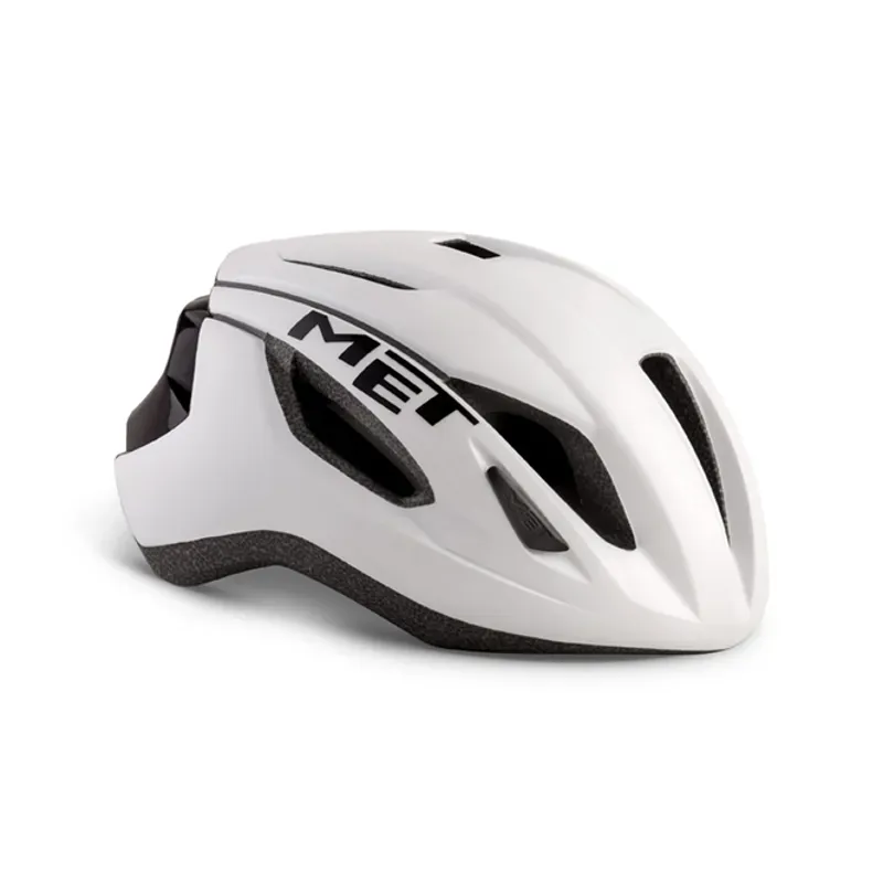 Met Strale Helmet in White/Black