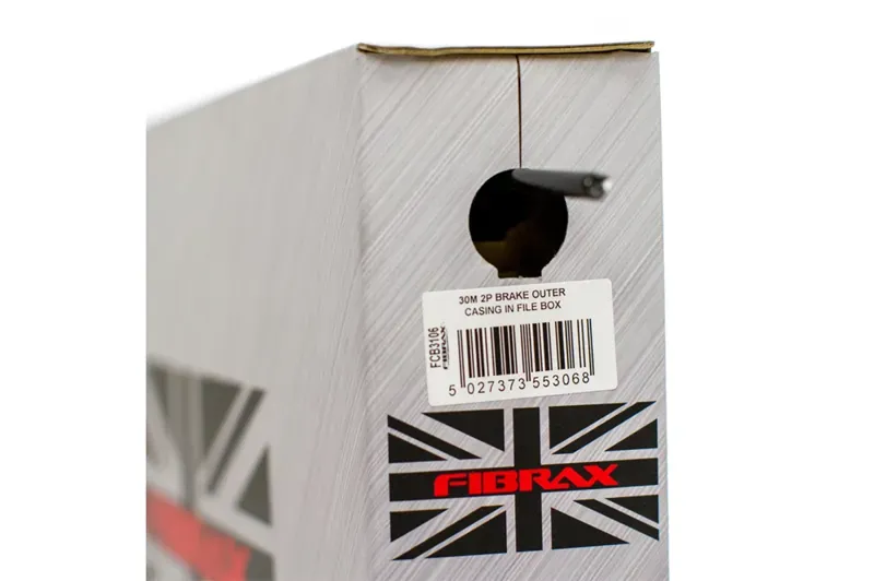 Fibrax 2-piece 15-metre Outer Brake Casing in White