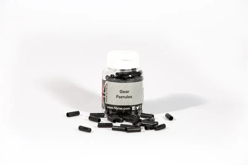 Fibrax 2P Push Fit Ferrule in Black
