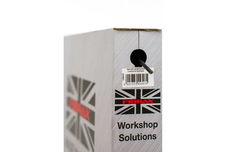 Fibrax SP4 400m Gear Outer Cable in Black