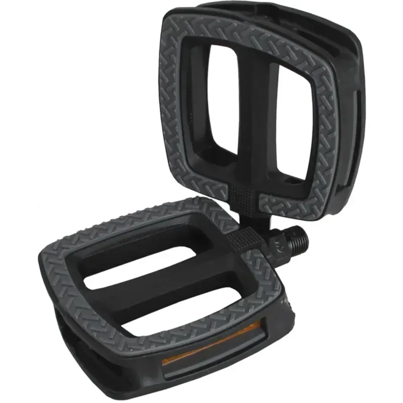 KranX UrbanGrip Polymer Bearing 9/16-inch Plastic Pedals in Black