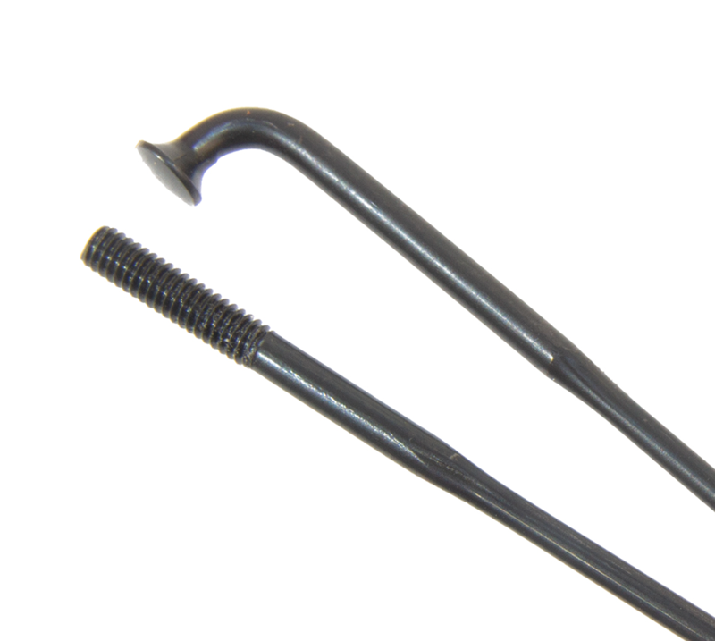 Sapim Laser J-Bend Cut/Threaded Black Spoke - 292mm