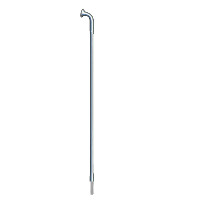 Sapim Strong Silver J-Bend Cut/Threaded Spoke - 287mm