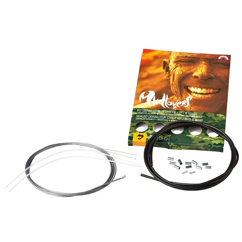 Transfil Mudlovers Gear Cable Set in Black