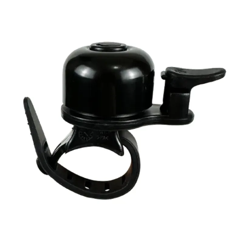 KranX Signal Aluminium Ping Bell With Silicone Strap In BLACK