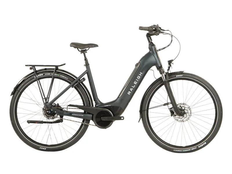 Raleigh Motus Grand Tour Hub Gear Low step Electric Bike in Black-8