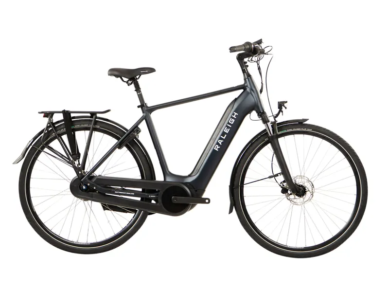 Raleigh Motus Grand Tour Hub Gear Low step Electric Bike in Black-11