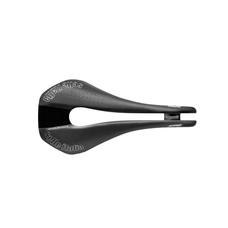 Selle Italia Novus Superflow Endurance TM Saddle in Black