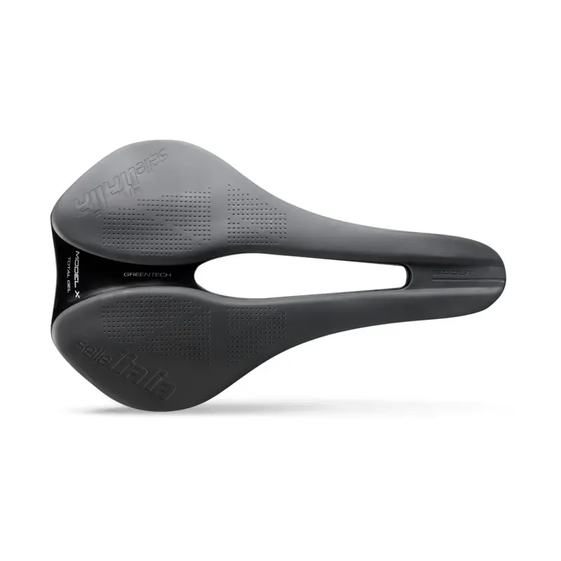 Selle Italia Model-X Green Superflow Saddle in Grey/Black
