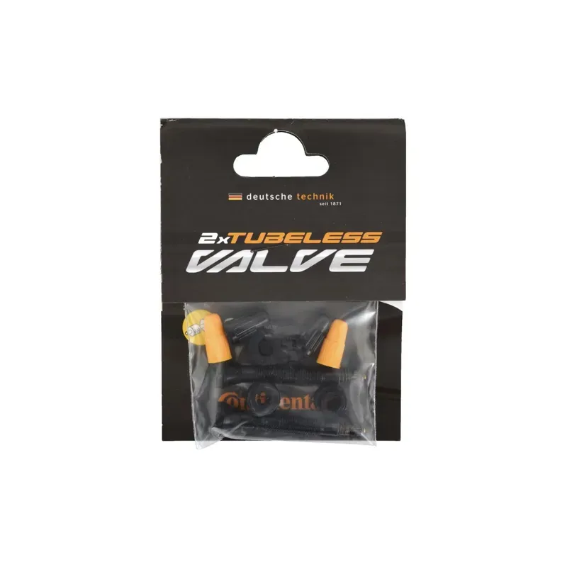 Continental Tubeless 40mm Presta Valve Set in Black-1