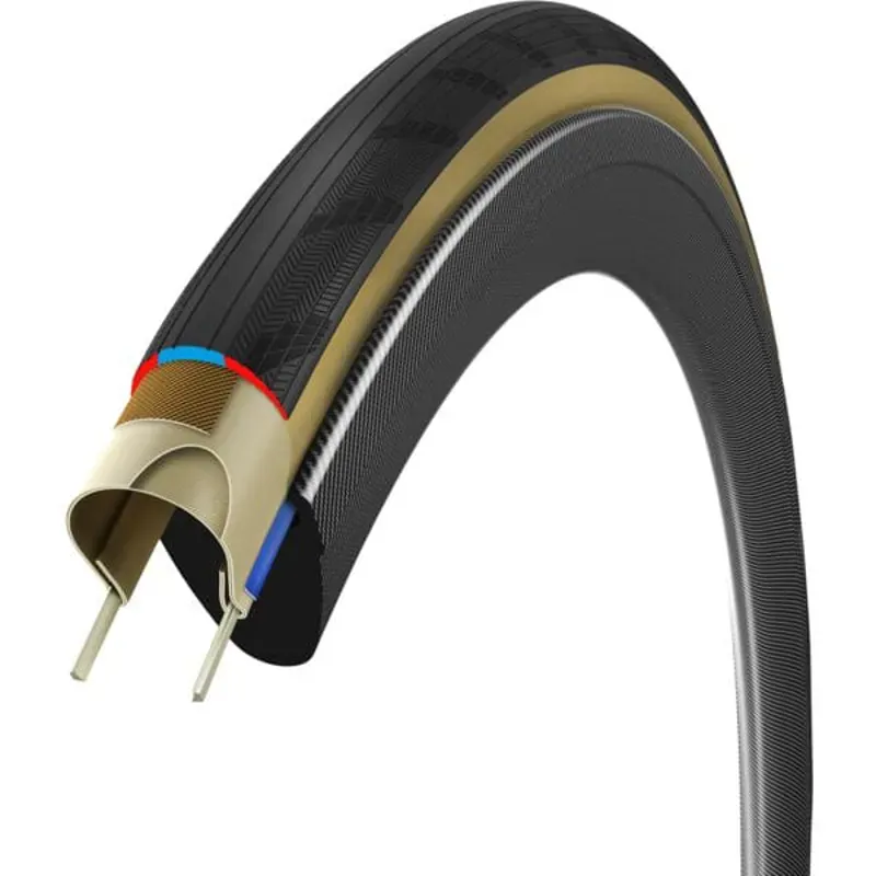 Vittoria Corsa Pro Control 700x26c Fold TLR G2.0 Tyre in Black Tan-2